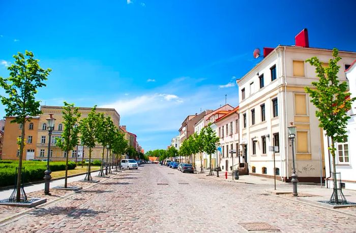 A Glimpse of Old Town Klaipeda, Lithuania