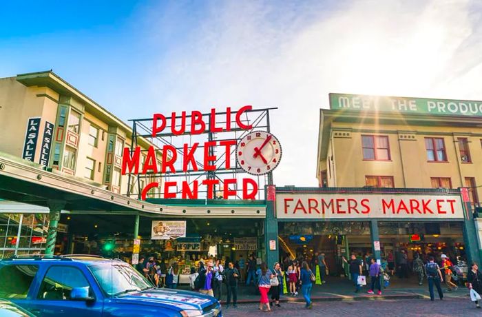 Pike Place Market in Seattle, Washington