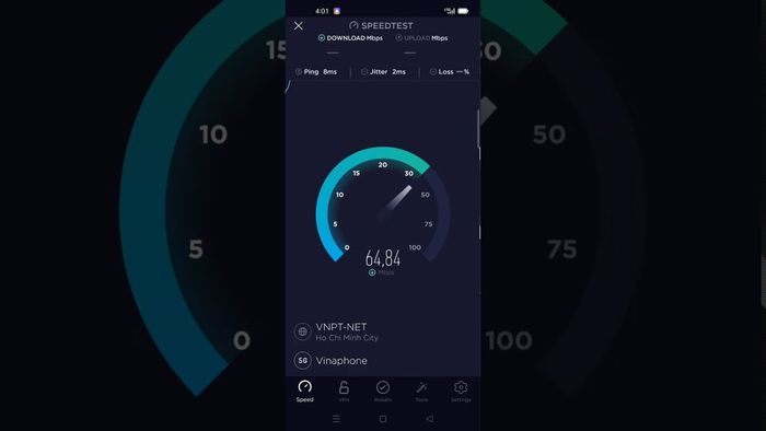 5G Speed Test có những tính năng gì?