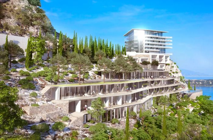 A contemporary retreat is waiting for you near Monaco.