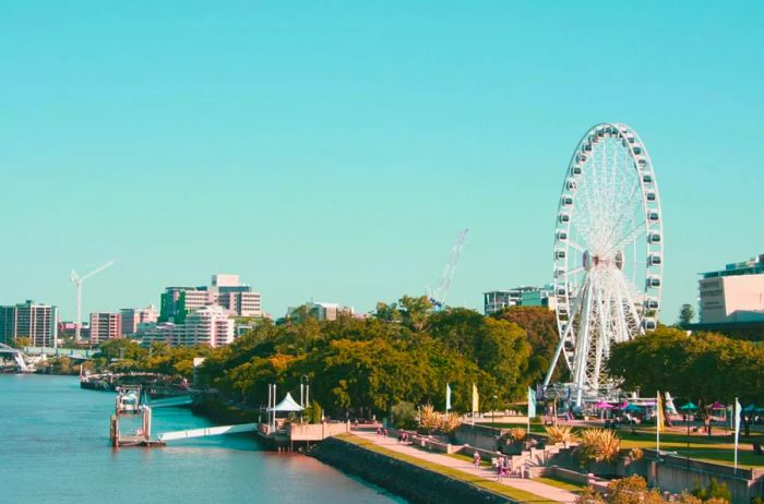 The Wheel of Brisbane in Brisbane, Australia