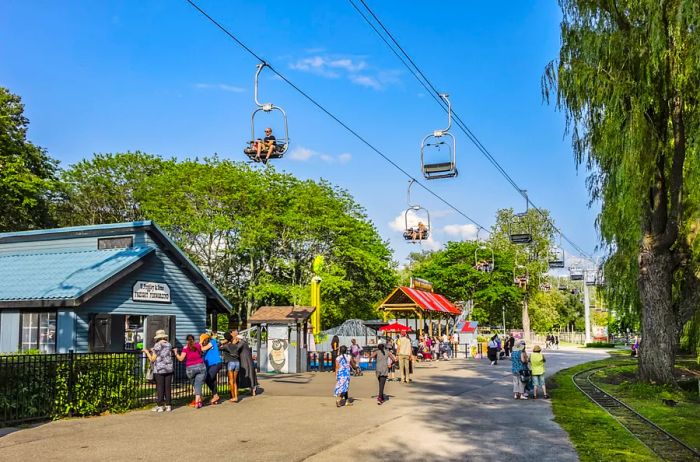 Centreville Amusement Park - a family-friendly amusement park situated on Centre Island, part of the Toronto Islands, just off the coast of Toronto.