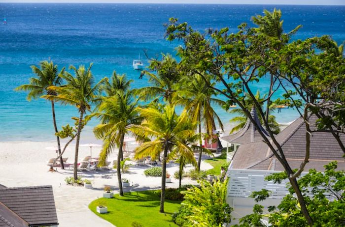 Exterior of BodyHoliday on St. Lucia’s northern coast.