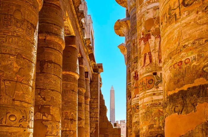 Temple of Luxor in Egypt