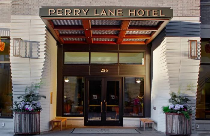 Perry Lane offers a sophisticated and artistic interpretation of Southern style.