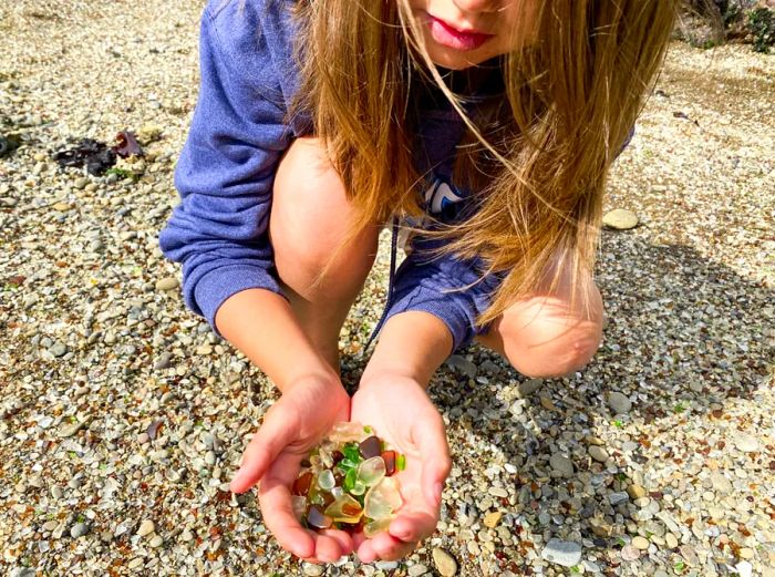 Glass Beach: A Treasure Hunt for Sea Glass in California