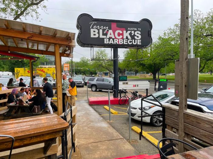 Terry Black's Barbecue restaurant located in Austin