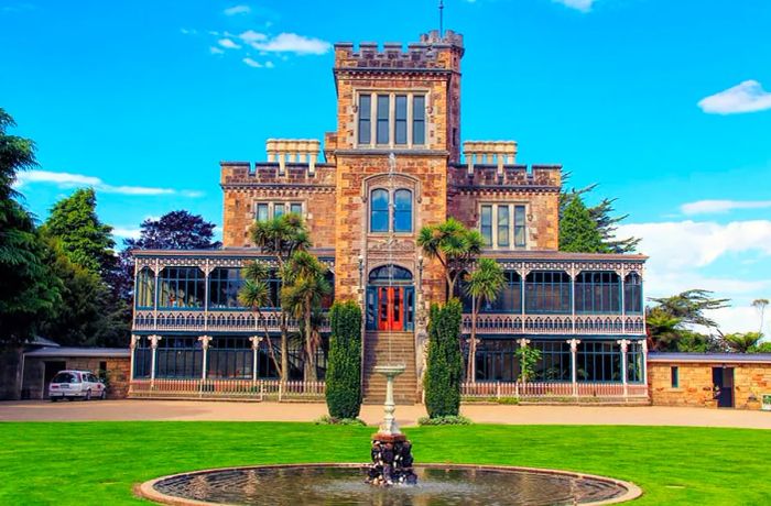 Larnach Castle near Dunedin, New Zealand