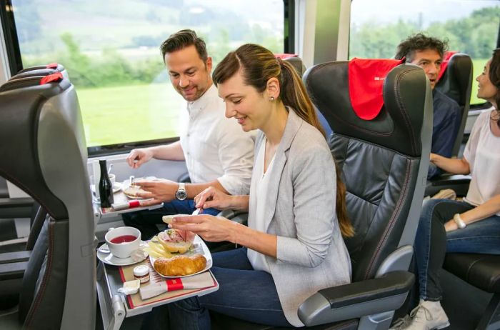 Traveling First Class with Austrian Federal Railways