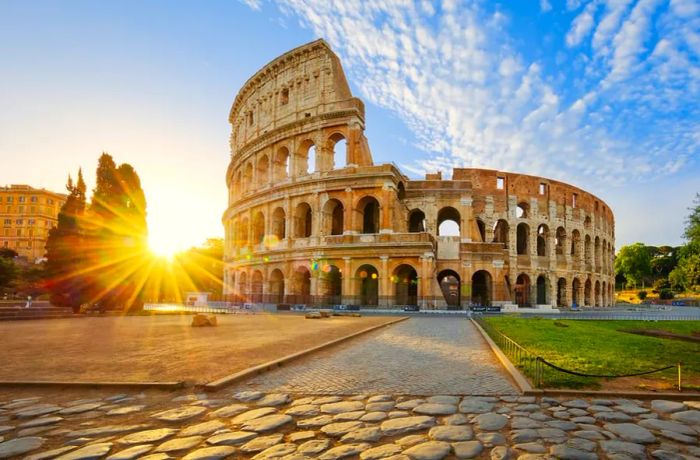 The Roman Colosseum, Rome, Italy