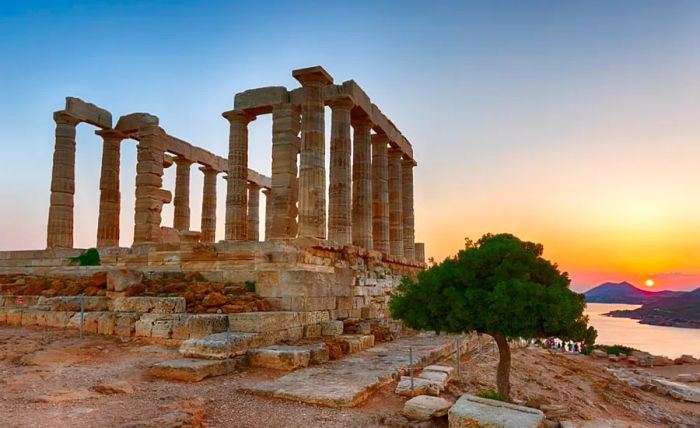 Explore the Temple of Poseidon on a Greek Cruise with Dinogo