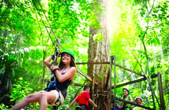 Zipline in Belize