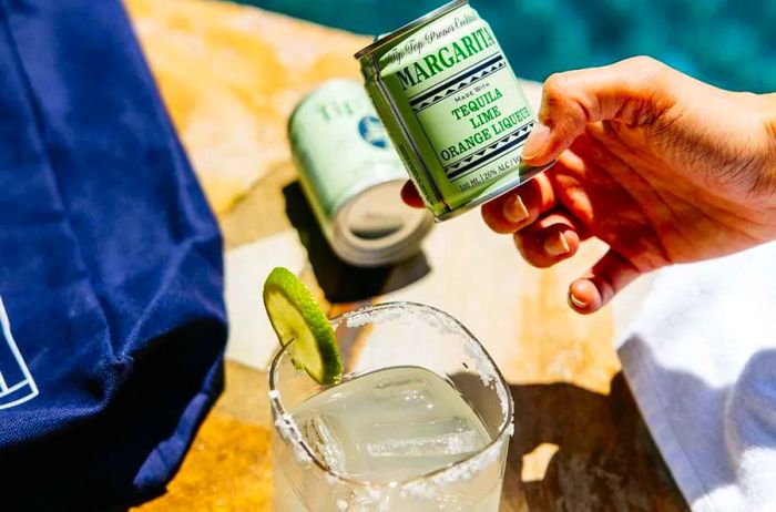 We’re not shy about enjoying a canned cocktail.