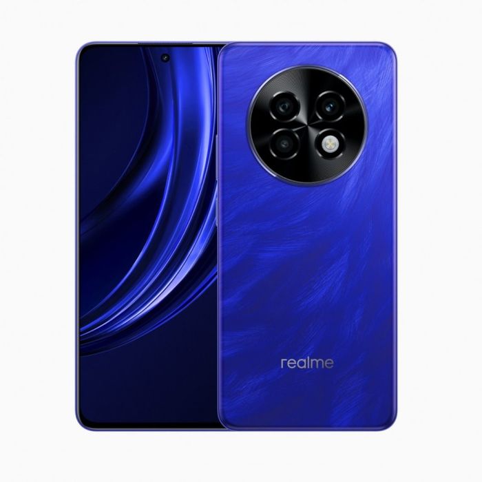 realme P1 Speed có màu xanh.