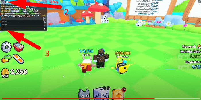 Hướng dẫn nhập code Pets Go trong Roblox