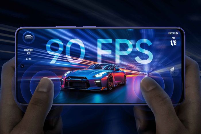 realme P1 Speed có khả năng chơi game ổn định ở 90fps.