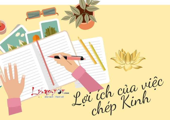 Lợi ích của việc chép Kinh Phật