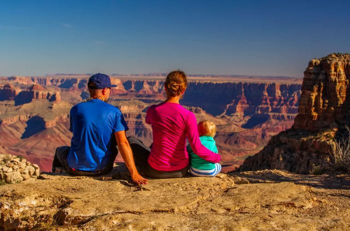 Spectacular views of the Grand Canyon