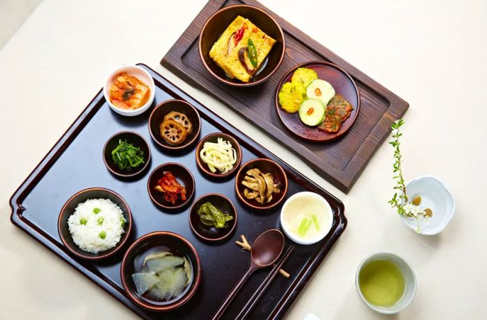 Korean Buddhist cuisine offers a delightful and sustainable dining experience.