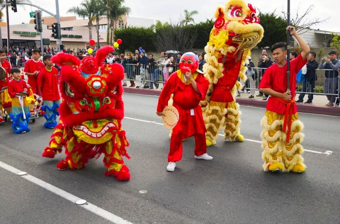 During Tết, or the Vietnamese Lunar New Year, Little Saigon is bustling with activities and culinary delights.