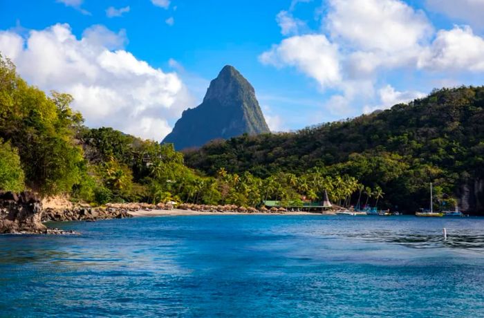 Anse Chastanet Beach in St. Lucia