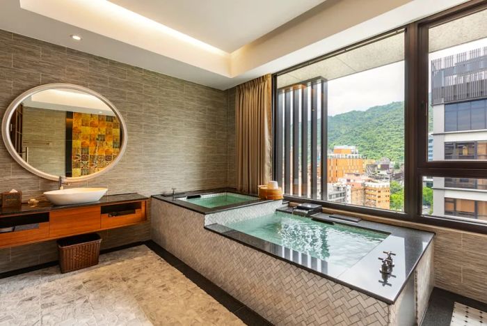 A private room at Chuang Tang Spring Spa