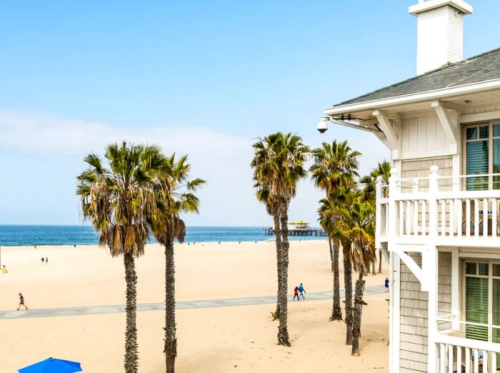 The section of Santa Monica nearest to Shutters on the Beach