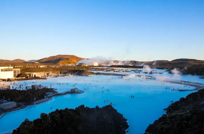 Vibe at the Iceland Airwaves Blue Lagoon Chill Party. (Image by Nicky Digital/http://NickyDigital.com/Corbis via Getty Images)