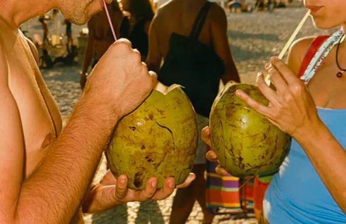 Drinks on Great Stirrup Cay