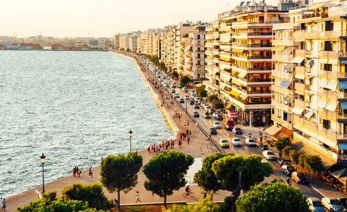 Thessaloniki's waterfront