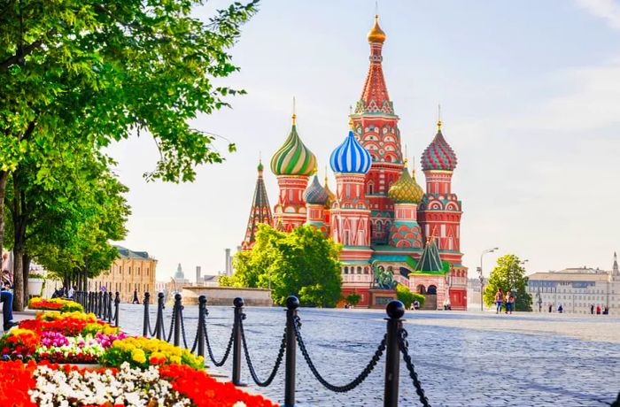 St. Basil's Cathedral in Moscow