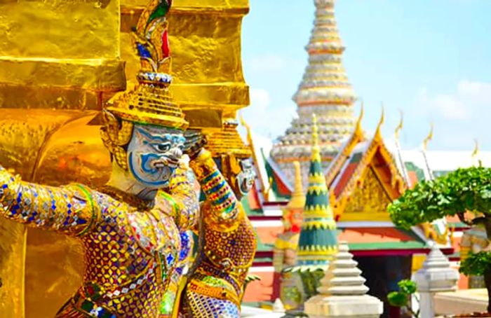 Sail to the Golden Pagodas in Thailand