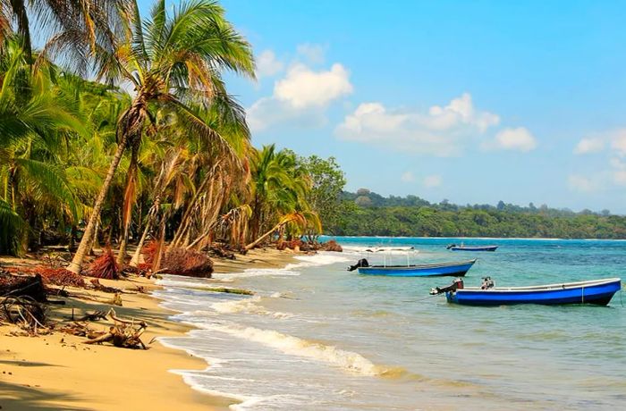 Manzanillo Beach close to Puerto Limon, Costa Rica