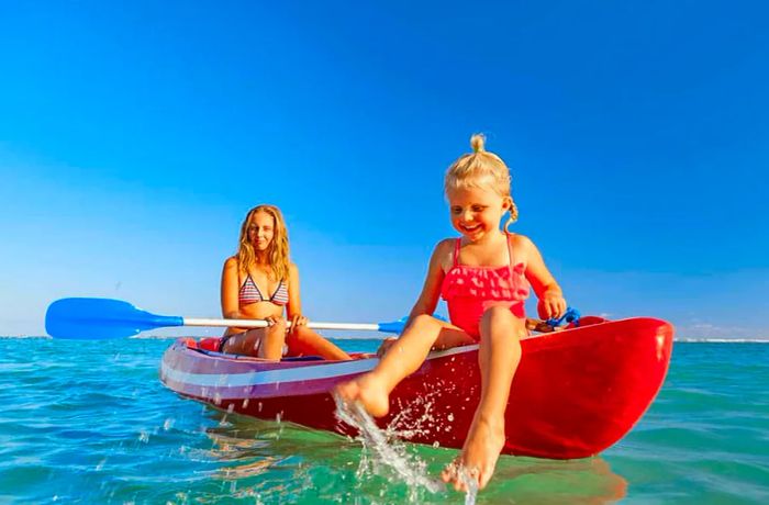 Family Fun on Great Stirrup Cay