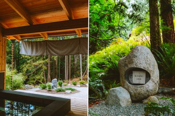 Each cabin is allowed two 90-minute sessions daily to experience the onsen.