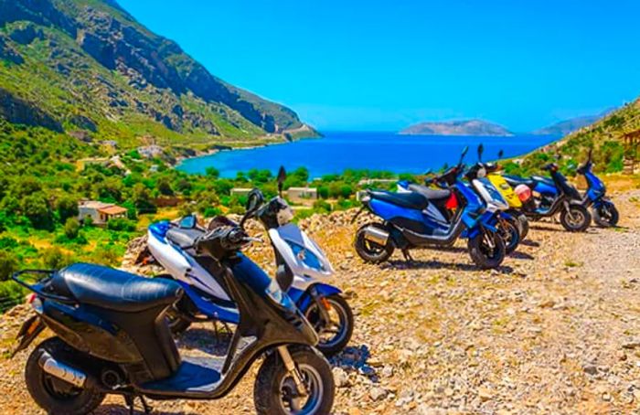 Discover Greece on a Moped