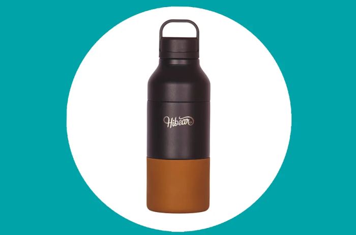 The All-Day Adventure Flask functions as a water bottle, cocktail shaker, coffee maker, and more.