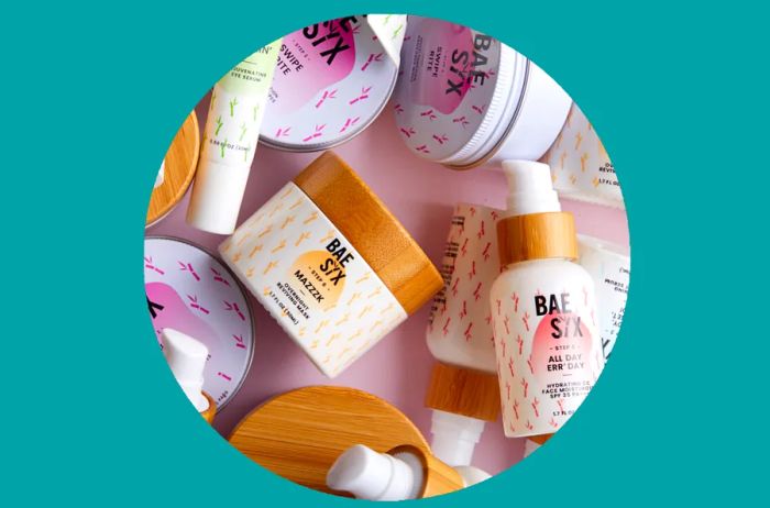 This Baesix kit features one of every item from its skincare range.