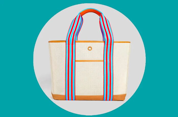 The Paravel Cabana tote is available in small, medium, and large sizes.