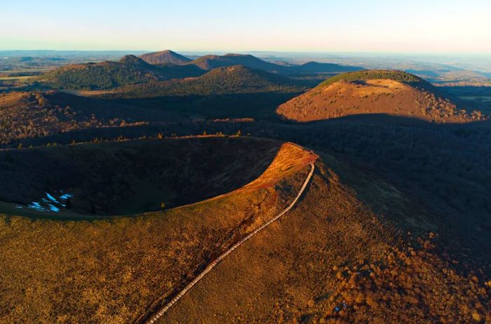 The earthy peaks of Auvergne