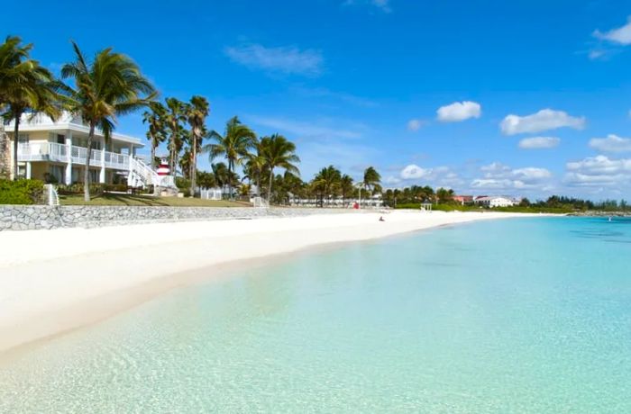 Lucayan Beach on Grand Bahama Island