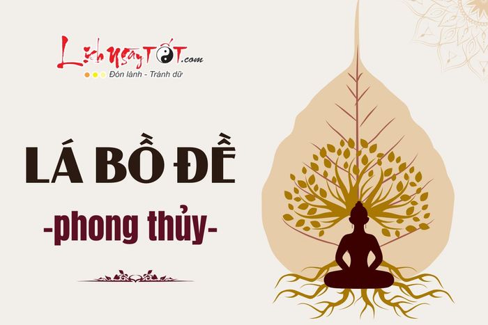 Lá bồ đề phong thủy