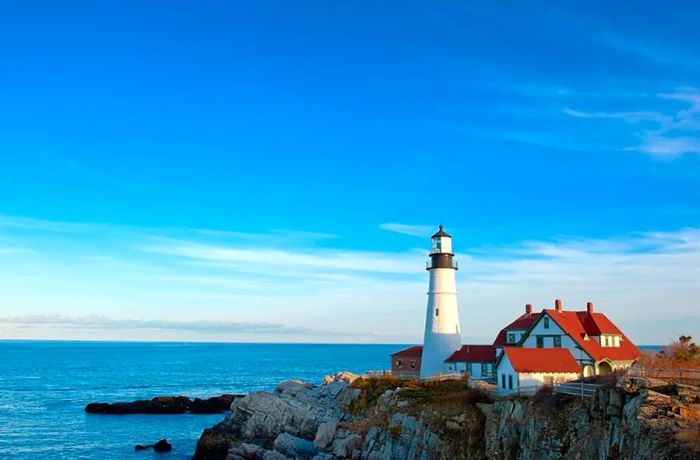 Portland Lighthouse, Portland, Maine, USA