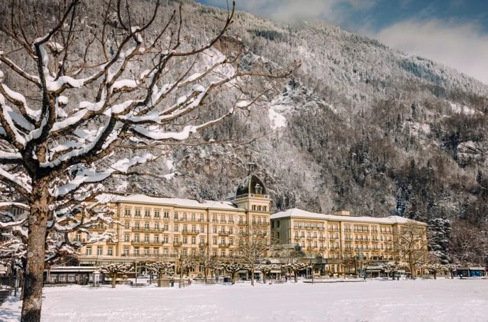 Winter at the Victoria-Jungfrau Grand Hotel & Spa