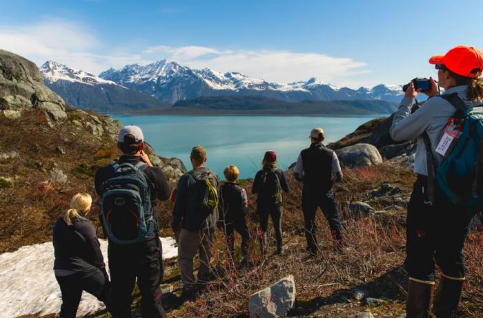 Hiking in Glacier Bay