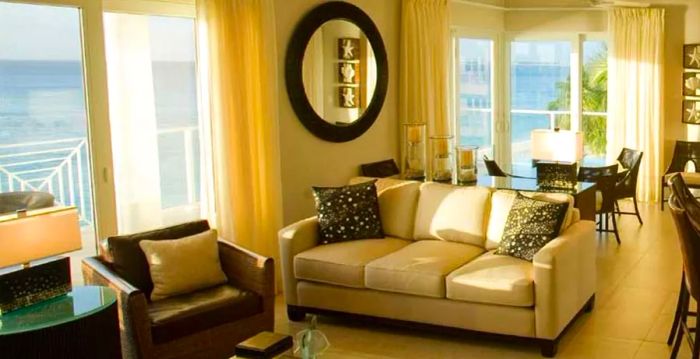 Caribbean Club emphasizes elegance and luxury.