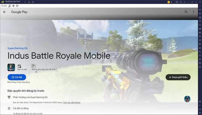 Tham gia ngay tựa game bắn súng sinh tồn Indus Battle Royale Mobile trên PC với BlueStacks