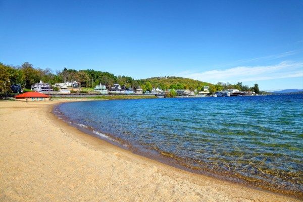 Weirs Beach is located in the northern part of Laconia, Belknap County, New Hampshire, on the southern shore of Lake Winnipesaukee.