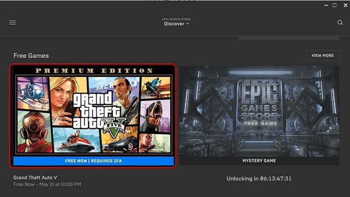 Cách tải GTA 5 cho PC từ Epic Games Store