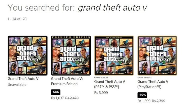 Cách tải GTA V trên PS4/PS5 từ PlayStation Store